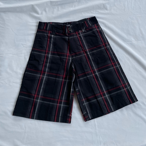Point Zero Other - BNWT Point Zero Plaid Chino Shorts, Boys 8